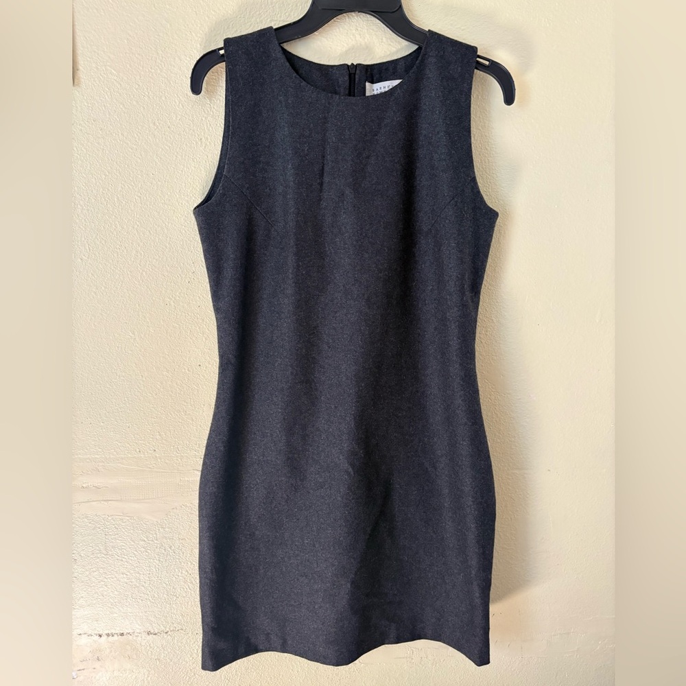 Barneys New York Wool Cocktail Dress